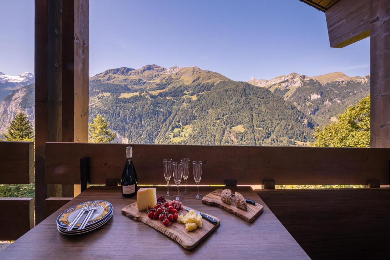 Chalet Primula Penthouse Wengen Zewnętrze zdjęcie