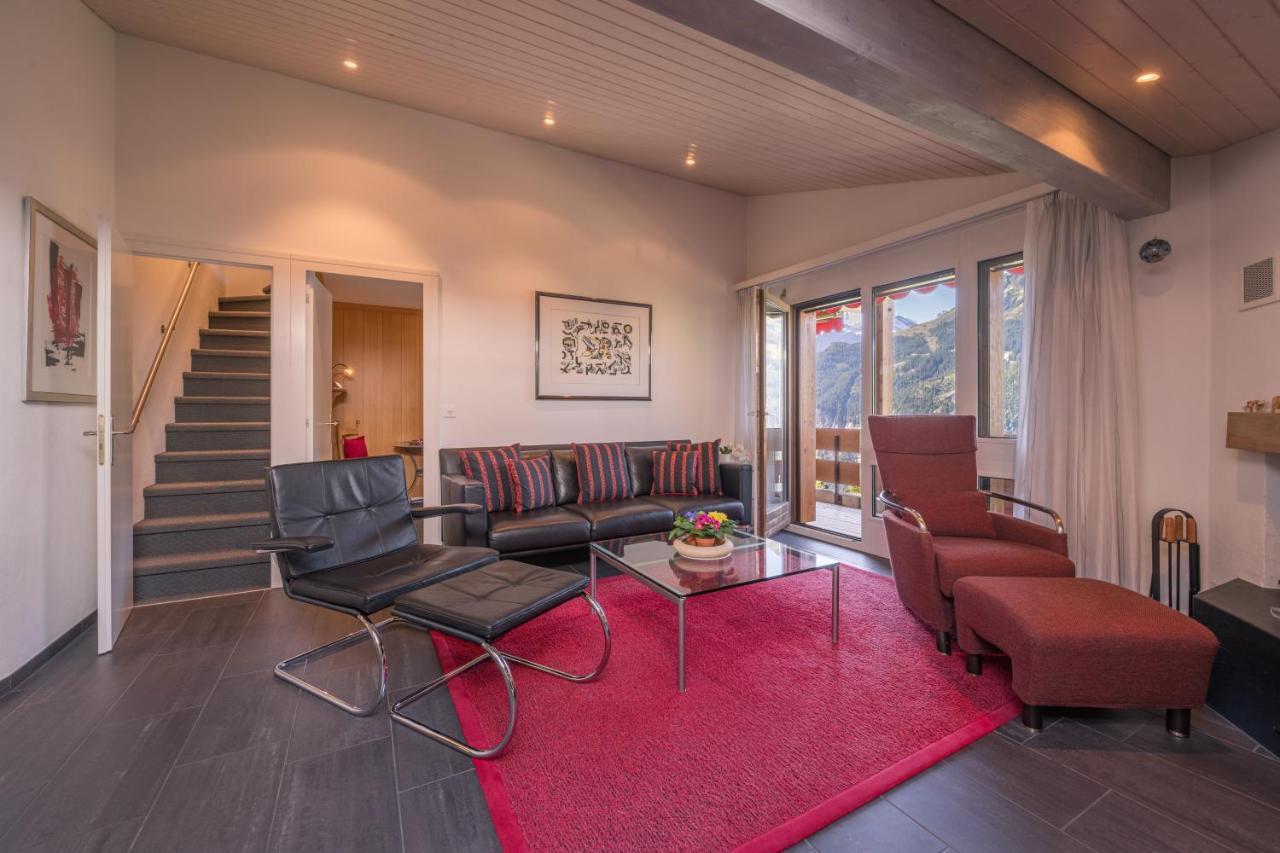 Chalet Primula Penthouse Wengen Zewnętrze zdjęcie