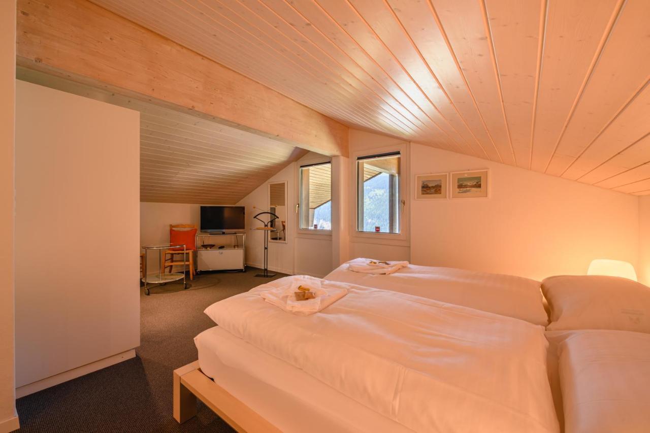 Chalet Primula Penthouse Wengen Zewnętrze zdjęcie