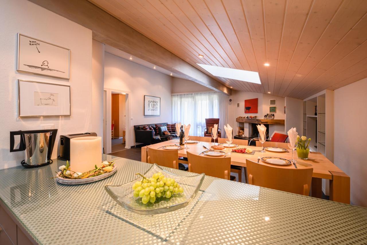 Chalet Primula Penthouse Wengen Zewnętrze zdjęcie