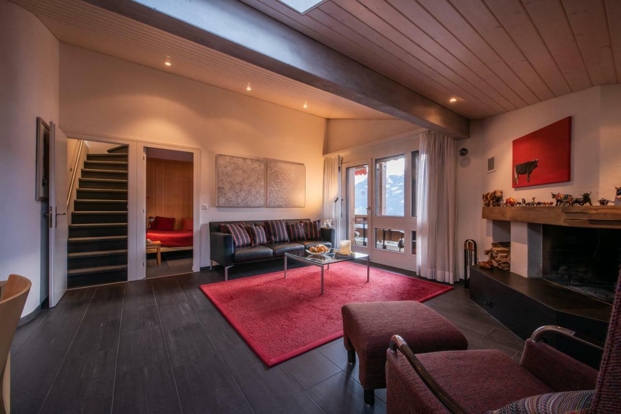 Chalet Primula Penthouse Wengen Zewnętrze zdjęcie